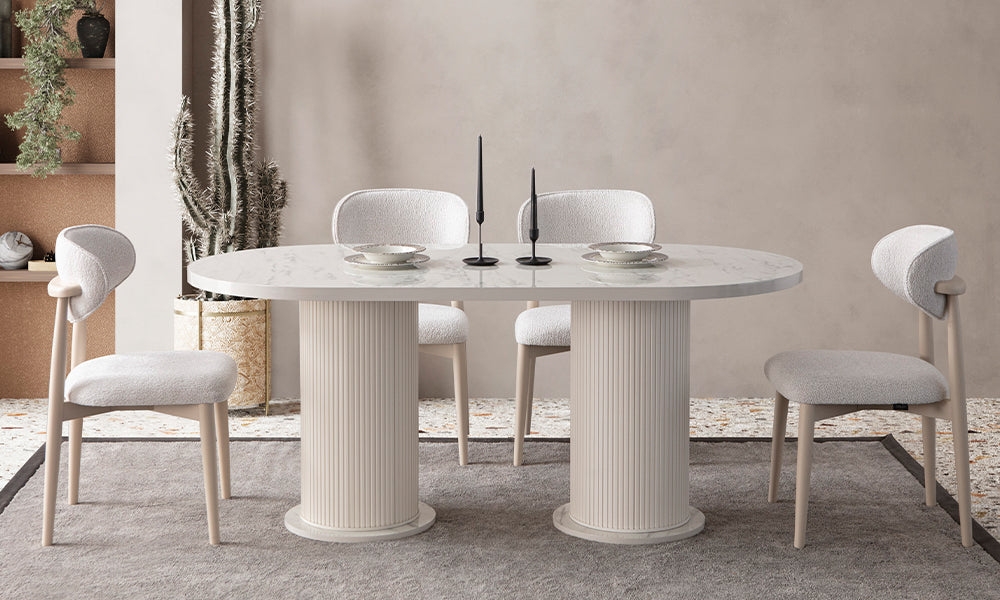 Velvex Bohemian Dining Table