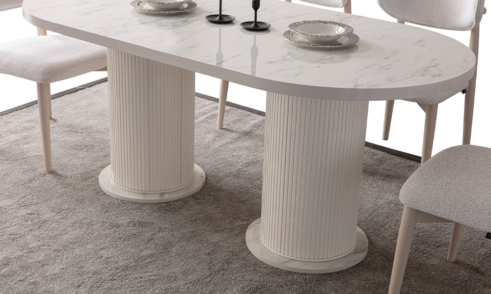 Velvex Bohemian Dining Table