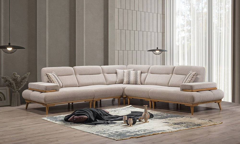 Sapphire Modern Corner Sofa