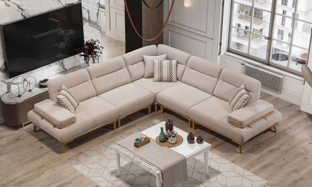 Sapphire Modern Corner Sofa
