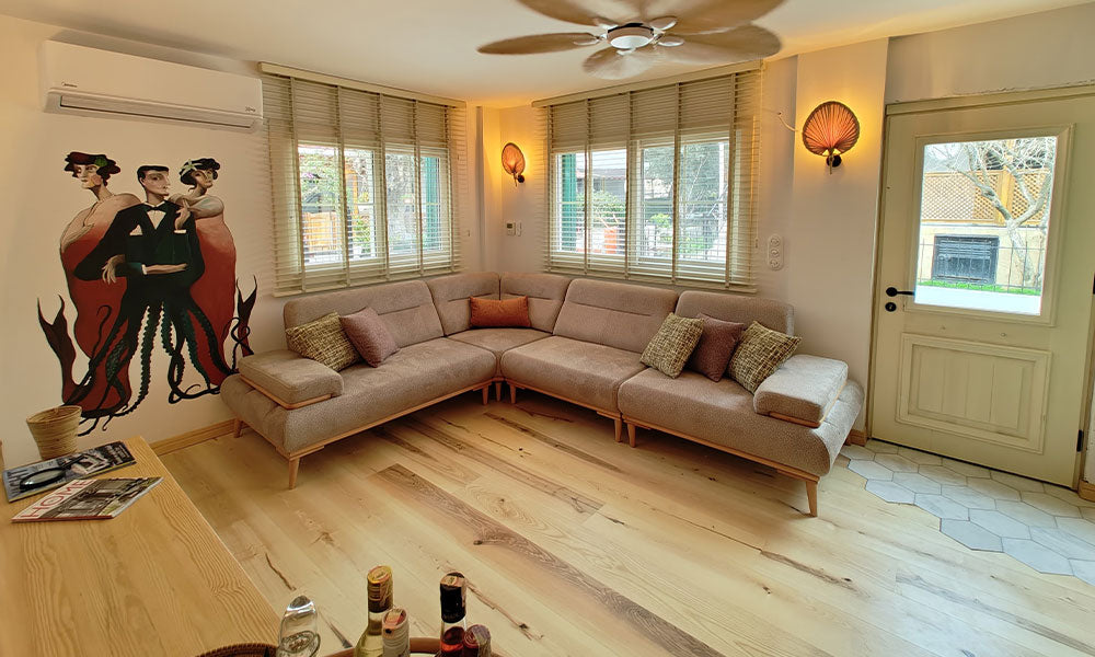 Sapphire Modern Corner Sofa