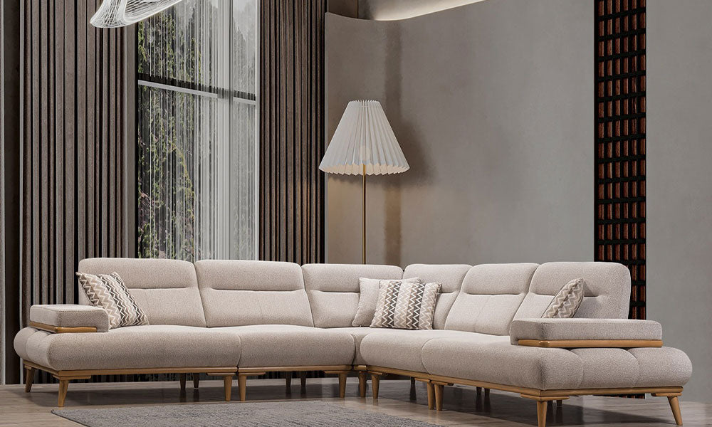Sapphire Modern Corner Sofa