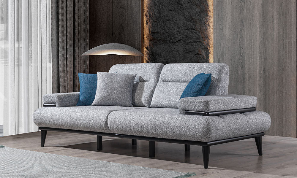 Sapphire Modern 3 Seater Sofa