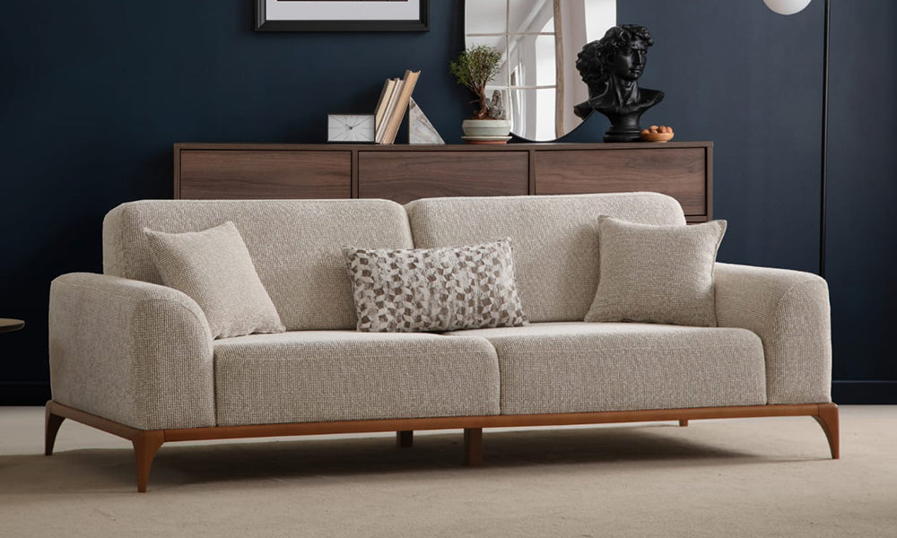 Mono Modern 3 Seater Sofa