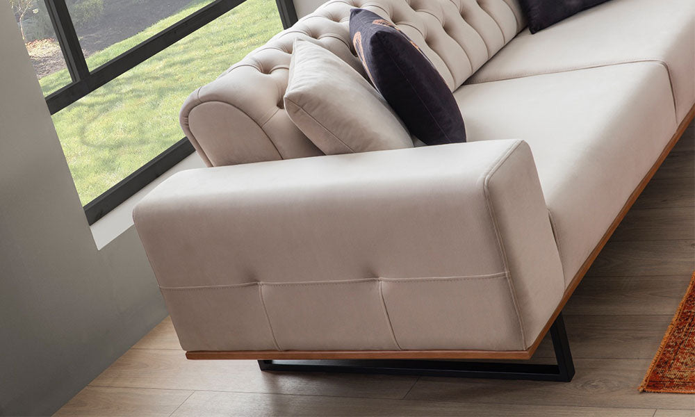 Izel Chesterfield 3 Seater Sofa