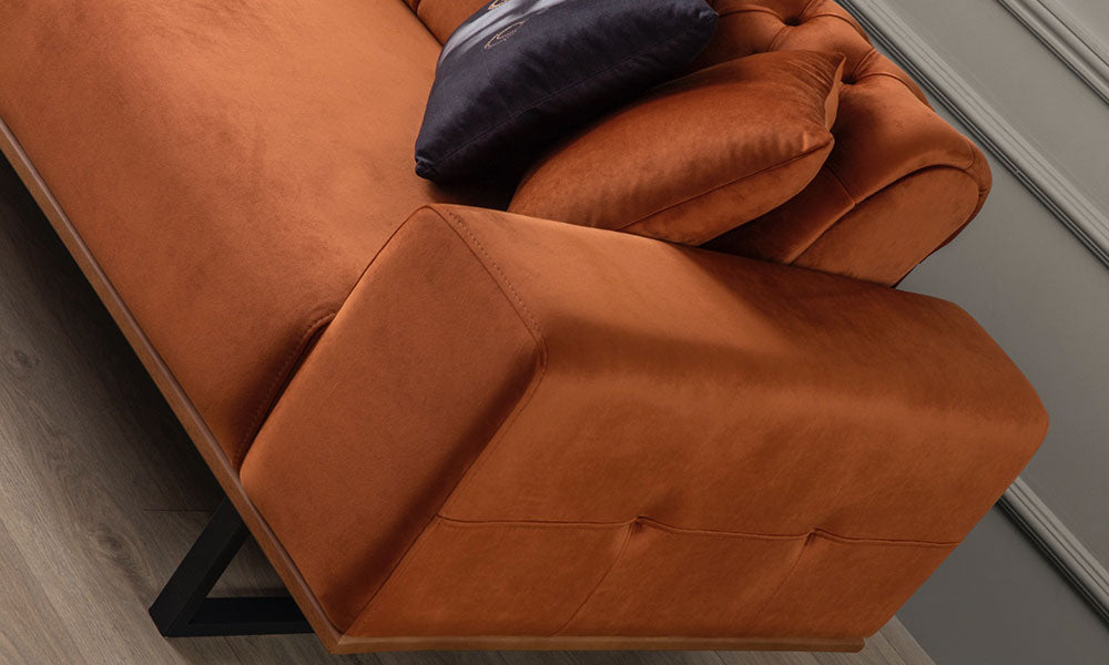 Izel Chesterfield 3 Seater Sofa