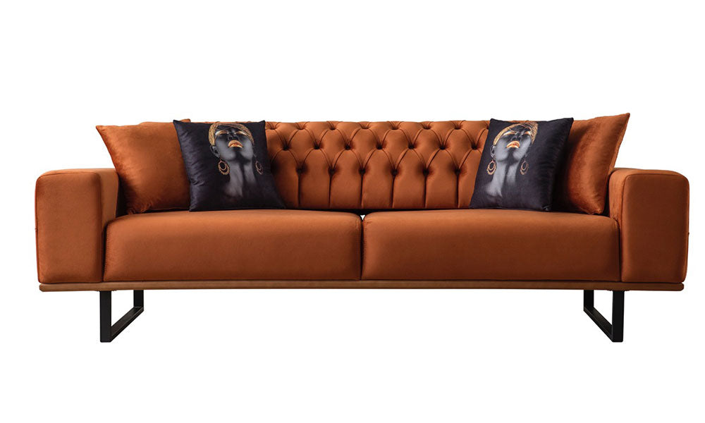 Izel Chesterfield 3 Seater Sofa