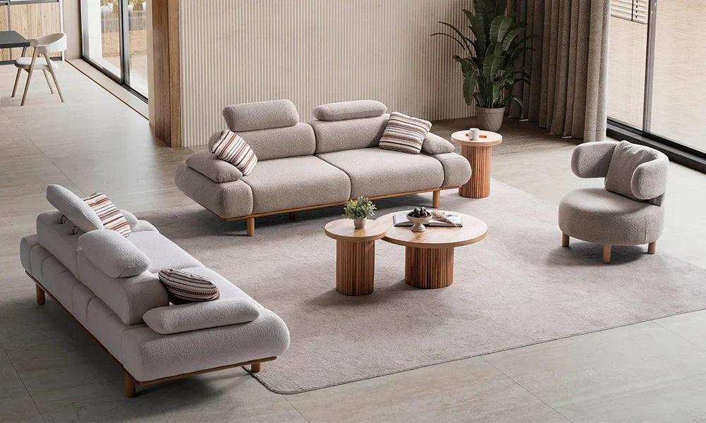 Nora Bohemian Sofa Set