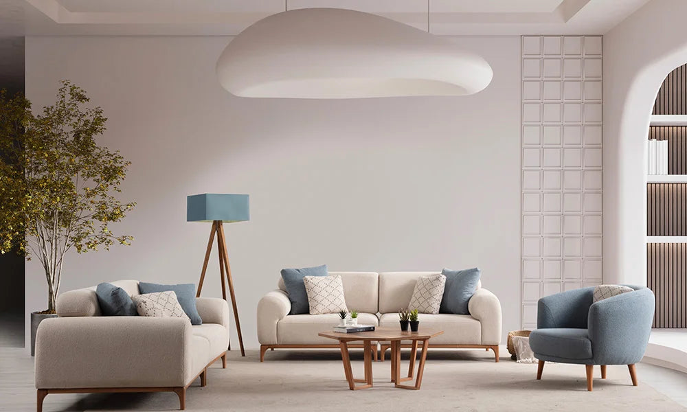 Natural Modern Sofa Set