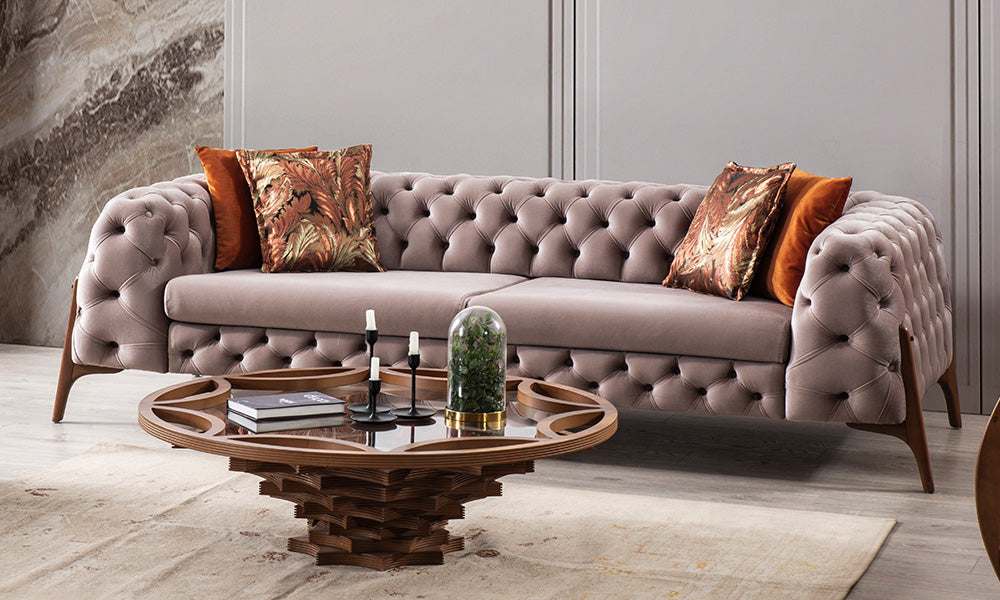 Vision Chesterfiled Sofa Set
