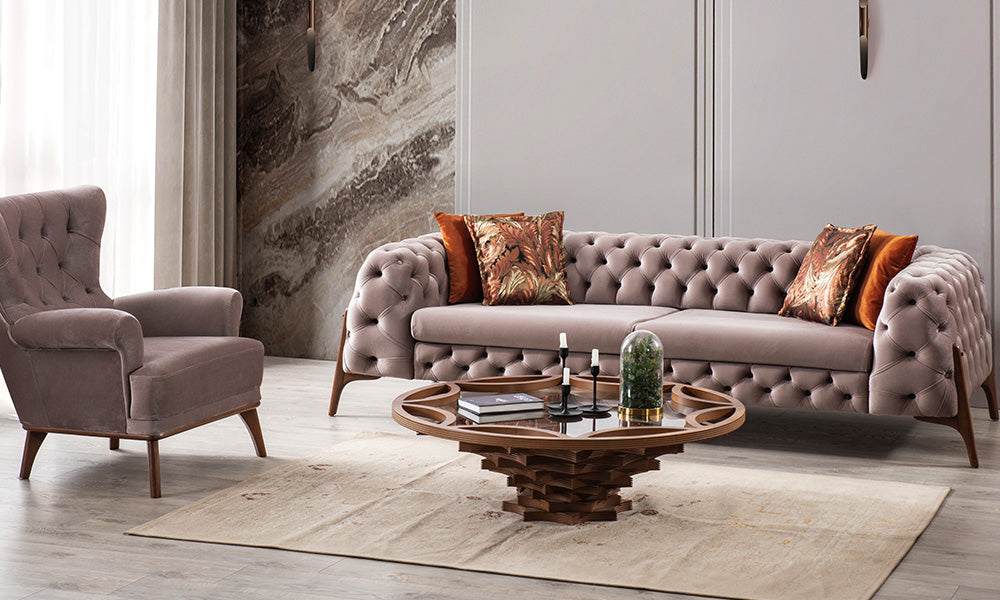 Vision Chesterfiled Sofa Set
