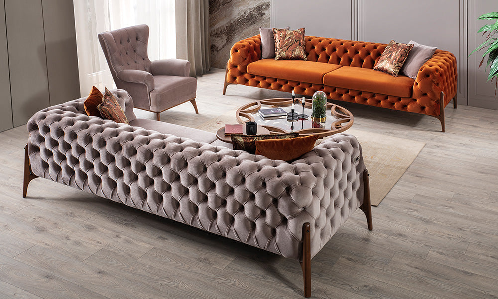 Vision Chesterfiled Sofa Set