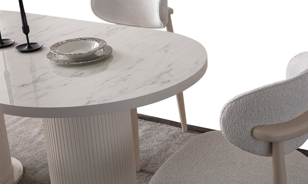 Velvex Bohemian Dining Table