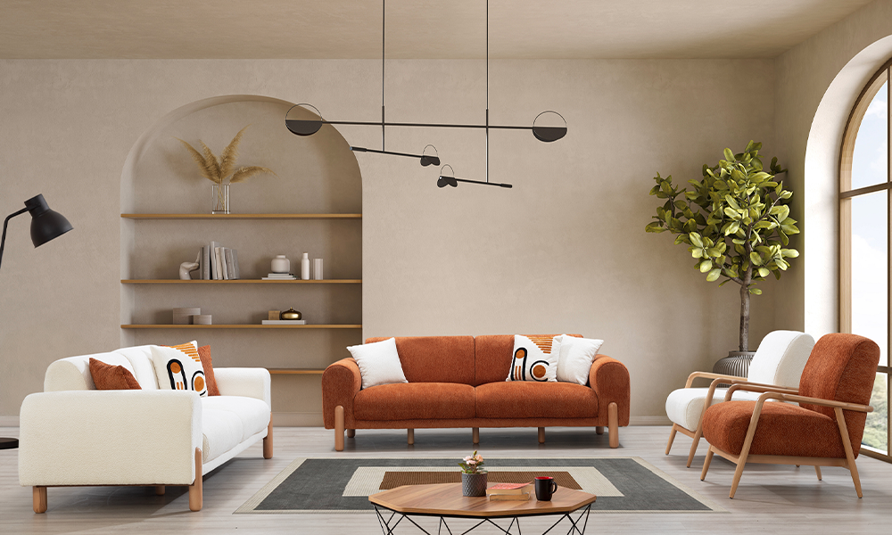Nova Bohemian Sofa Set