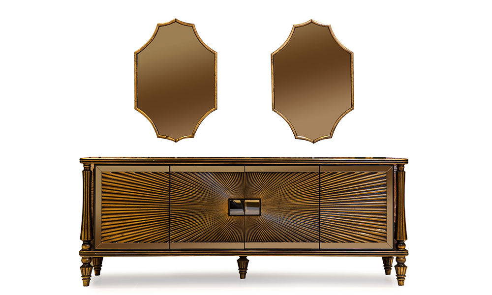 Art Deco Gold Konsol